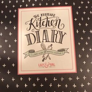 Kitchen cookbook diary